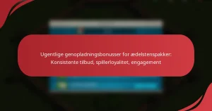 Ugentlige genopladningsbonusser for ædelstenspakker: Konsistente tilbud, spillerloyalitet, engagement